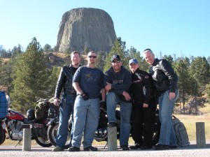 Devils Tower group photo Group photo time at Devils Tower