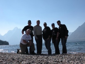 Grand Teton group photo Group photos at the Grand Teton