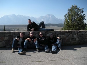 Grand Tetons group photo Grand Tetons group photo