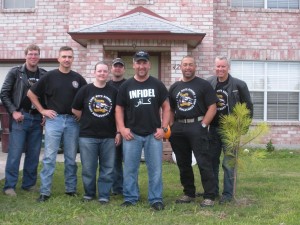 Ken and the Camp Hope Riders with our new addition, Sergio, in Boerne, TX