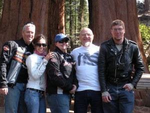 Posing with some of the younger trees in Kings Canyon and Sequoia National Parks II Posing with some of the younger trees in Kings Canyon and Sequoia National Parks II